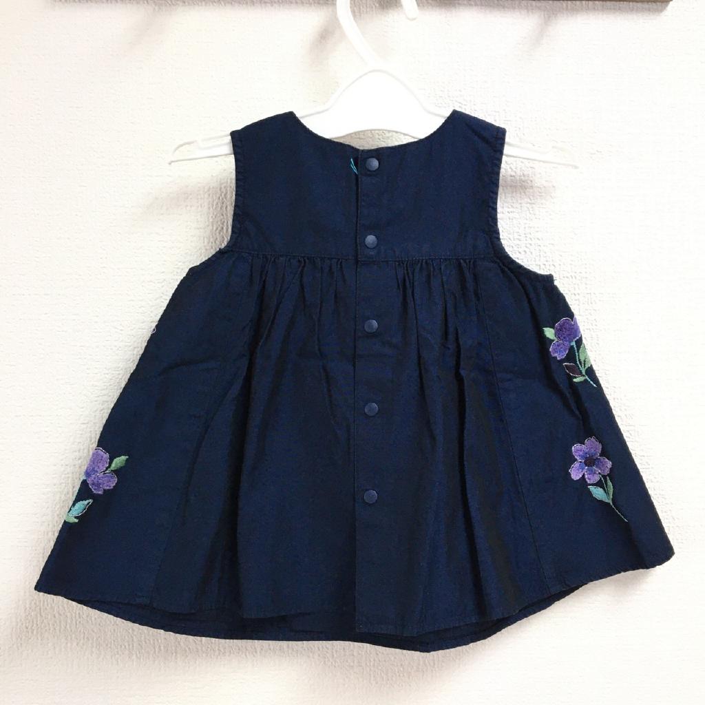 【美品】アナスイミニ ANNA SUI MINI 80 ドレス ワンピース難なし ANNA SUI MINI アナスイミニ 新作ドレス セレモニー 80 セレモニー