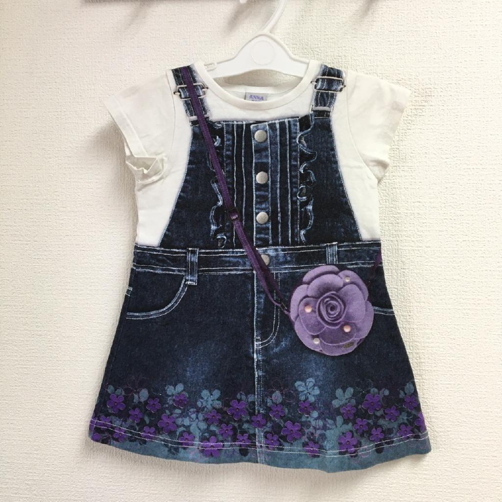 【ANNA SUI】ワンピース サイズ6 ANNA SUI - アナスイ ワンピース サイズ6 M レディースの通販 by