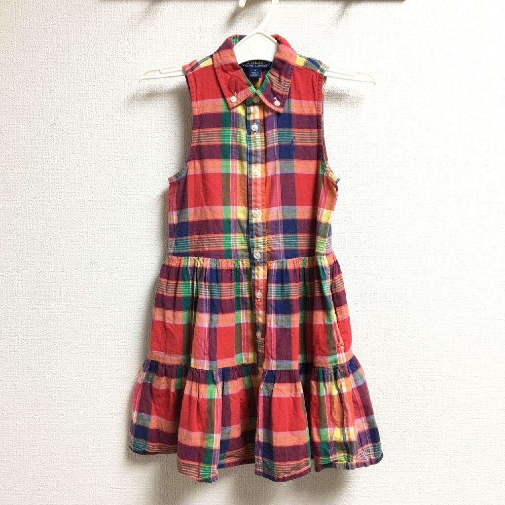 ラルフローレン　110cm ガーリー系5点セット +ミキハウスワンピ1点 POLO RALPH LAUREN ワンピース 110cm くるり｜POLO RALPH LAUREN