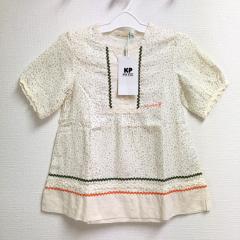 KP、120cm、ブラウス、綿、女の子用
