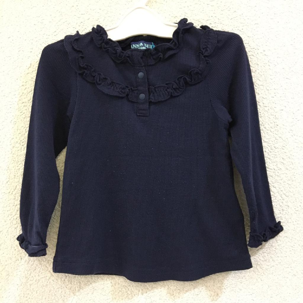 ANNA SUI MINI 3セット キッズ服 SWIM】スイムウェア3点セット(120cm 黒): キッズ - ナルミヤ