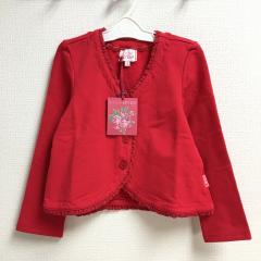 ROOMSEVEN、120cm、カーディガン、綿・ポリウレタン、女の子用