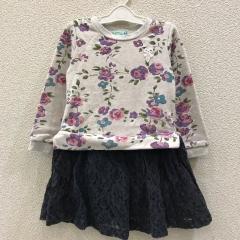 HAKKA KIDS、100cm、ワンピース、綿、女の子用