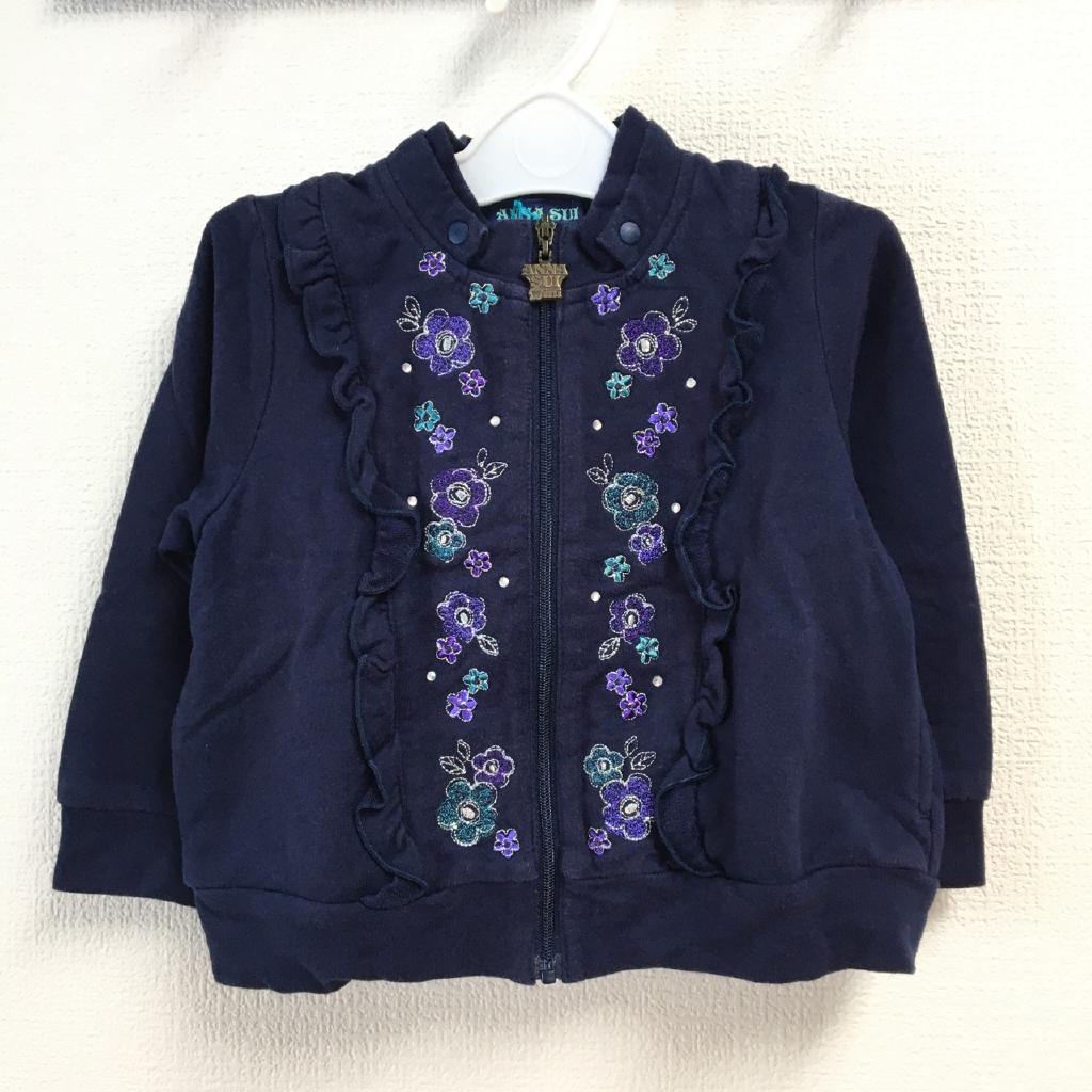 新品未使用　ANNA SUI mini ブルゾン ANNA SUI mini ロゴレーザーカットブルゾン Mサイズ - メルカリ