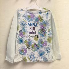 ANNA SUI Mini、120cm、カットソー、綿、女の子用