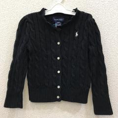 RALPH LAUREN、90cm、カーディガン、綿、女の子用