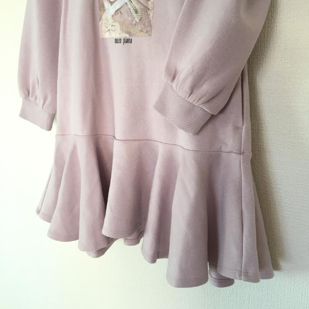 mezzo piano ワンピース（120cm） mezzo piano ワンピース 120cm ファインファイン｜mezzo pianoの子供服