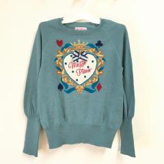 mezzo piano、130cm、セーター、毛・アクリル、女の子用