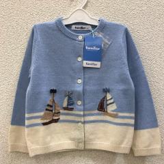 familiar、110cm、カーディガン、毛、女の子用