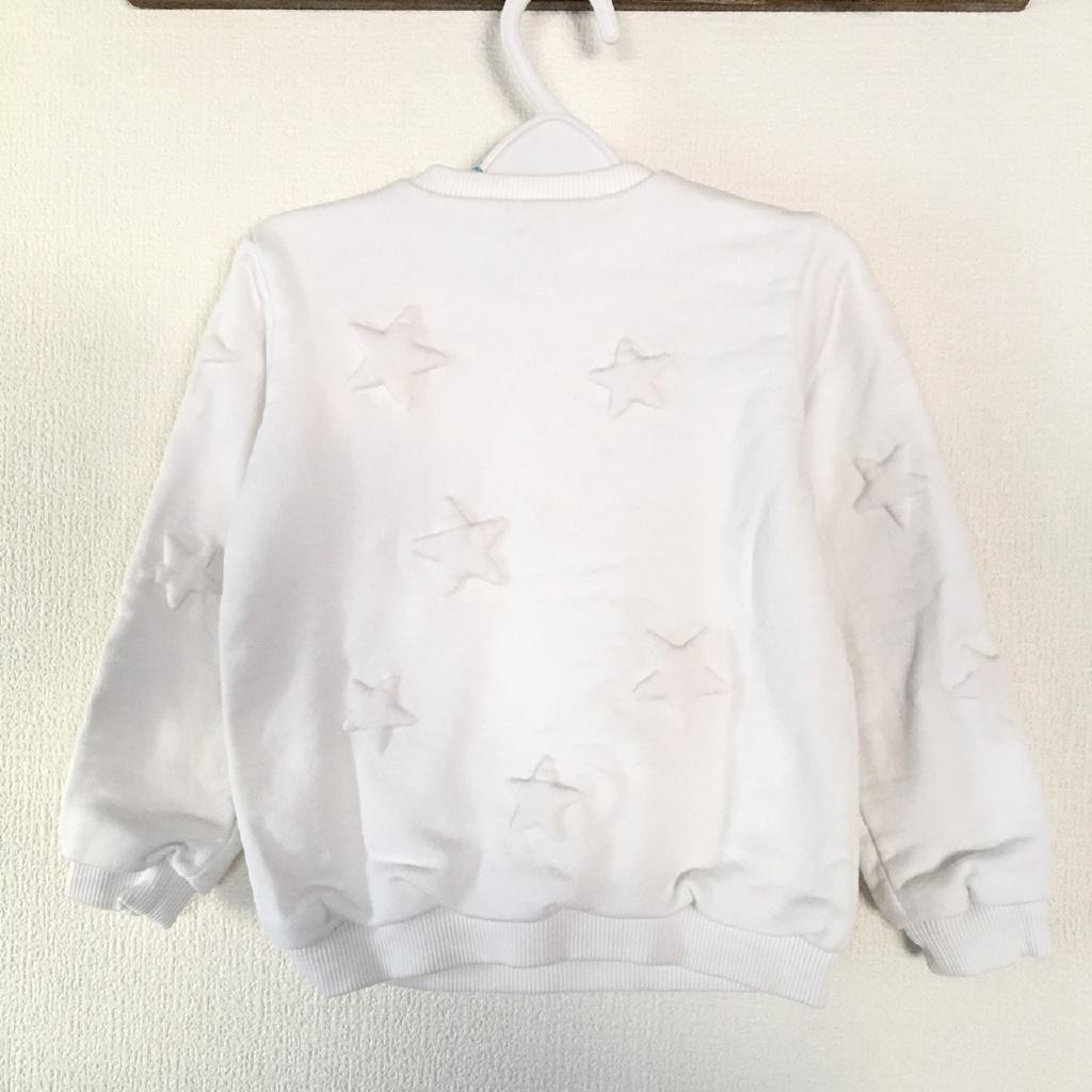 DOLCE&GABBANA ホワイト トレーナー DOLCE&GABBANA トレーナー 95cm くるり｜DOLCE&GABBANAの子供服の古着