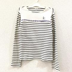 KUMIKYOKU、140cm、カットソー、綿・ポリウレタン、女の子用