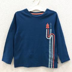 Okaidi、120cm、カットソー、綿・ポリエステル、男の子用