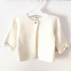 PETIT BATEAU、80cm、カーディガン、綿、女の子用