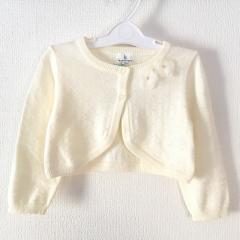 KUMIKYOKU、90cm、ボレロ、綿・アクリル、女の子用