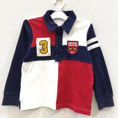 mikihouse、120cm、ポロシャツ、綿、男の子用