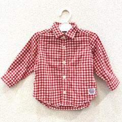 mikihouse、80cm、シャツ、綿、男の子用