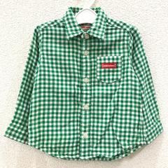 mikihouse、90cm、シャツ、綿、男の子用