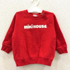 mikihouse、90cm、トレーナー、綿、男の子用
