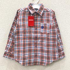 mikihouse、110cm、シャツ、綿、男の子用