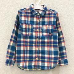 mikihouse DOUBLE.B、110cm、シャツ、綿、男の子用