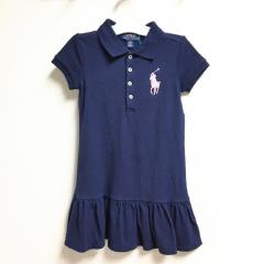 POLO RALPH LAUREN、100cm、ワンピース、綿・ポリウレタン、女の子用
