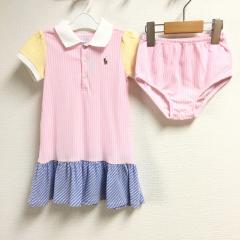 RALPH LAUREN、90cm、ワンピース、綿、女の子用