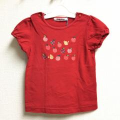familiar、90cm、カットソー、綿、女の子用