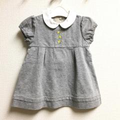 familiar、80cm、ワンピース、綿、女の子用