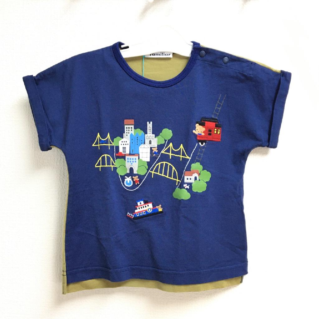 familiar カットソー 90cm くるり｜familiarの子供服の古着通販