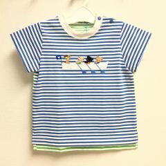familiar、90cm、カットソー、綿・ポリエステル、男の子用