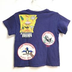 DENIM DUNGAREE、100cm、Ｔシャツ、綿、男の子用
