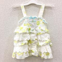 mezzo piano、80cm、ワンピース、綿、女の子用
