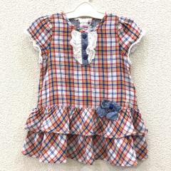 mikihouse、80cm、ワンピース、綿、女の子用