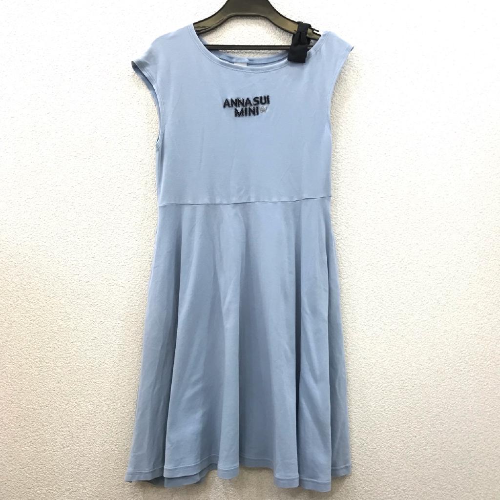 ANNA SUI mini♡ロゴテープワンピース♡150 ANNA SUI Mini ワンピース 150cm くるり｜ANNA SUI Miniの子供服の古着