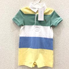 RALPH LAUREN、80cm、ロンパース、綿、男の子用