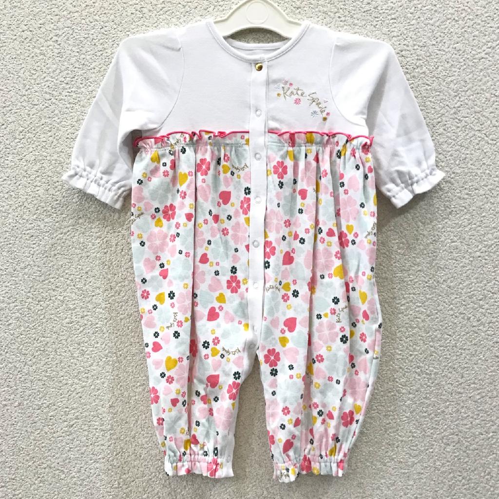 『新品未使用』kate spade 襟付きロンパース 50-70cm kate spade new york ロンパース 50～70cm くるり｜kate spade new