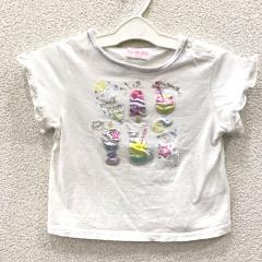 mezzo piano、90cm、カットソー、綿、女の子用