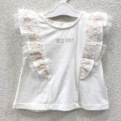 mezzo piano、90cm、カットソー、綿、女の子用