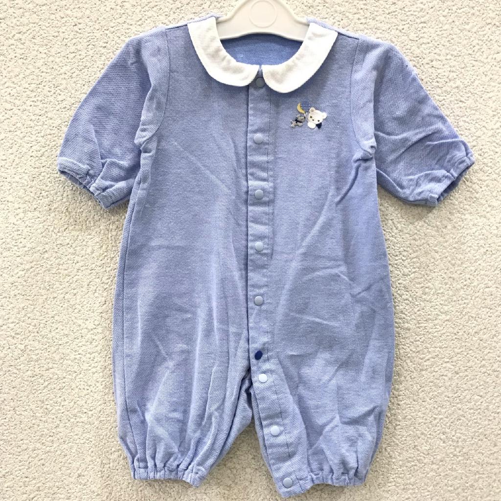 familiar 襟付きロンパース　新品未使用　タグ付き袋入り familiar ロンパース 50～70cm くるり｜familiarの子供服の古着通販