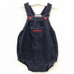 mikihouse、50～70cm、ショートオール、綿、男女共用