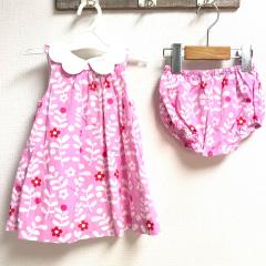 JACADI、80cm、ワンピース、綿、女の子用