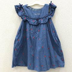 mezzo piano、120cm、ワンピース、綿、女の子用