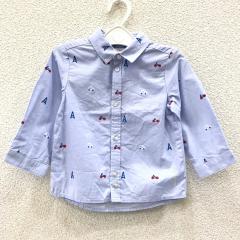 JACADI、80cm、シャツ、綿、男の子用