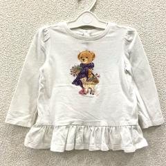 RALPH LAUREN、80cm、カットソー、綿、女の子用