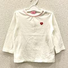 mikihouse HOT BISCUITS、90cm、Ｔシャツ、綿、女の子用