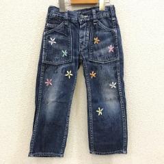 DENIM DUNGAREE、100cm、ジーンズ、綿、女の子用