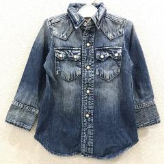 DENIM DUNGAREE、100cm、シャツ、綿、男女共用