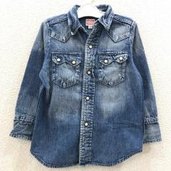 DENIM DUNGAREE、110cm、シャツ、綿、男女共用