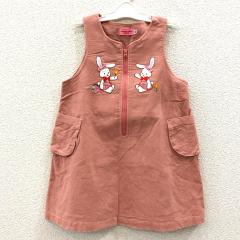 CHIECO SAKU　mikihouse、100cm、ジャンパースカート、綿、女の子用