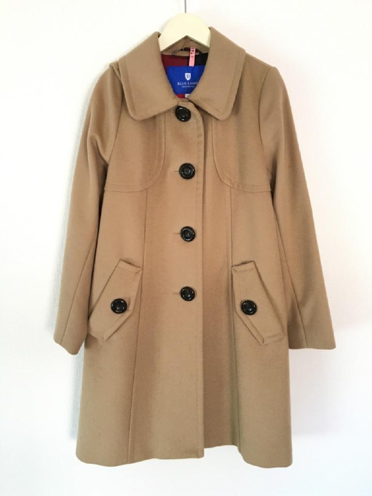 【美品】BLUE LABEL CRESTBRIDGE ベージュコート 38 BLUE LABEL CRESTBRIDGE 「BLUE CRESTBRIDGE」 コート 38 ベージュ